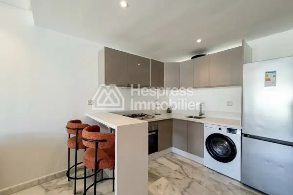 Furnished Studio with Balcony Palmier