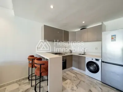Furnished Studio with Balcony Palmier