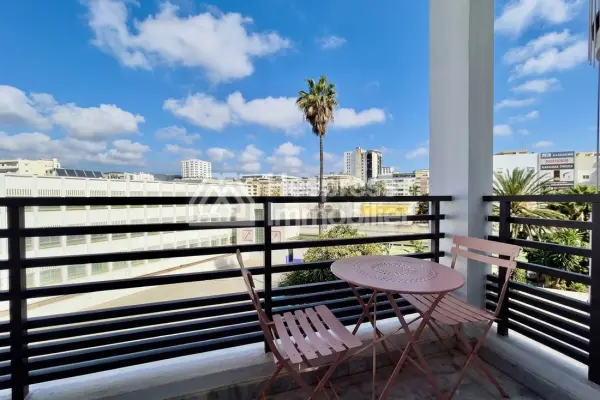 Furnished Studio with Balcony Palmier