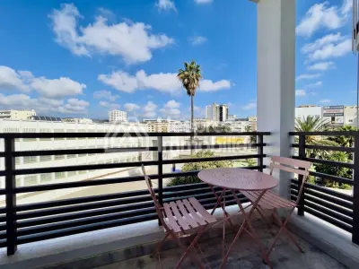 Furnished Studio with Balcony Palmier