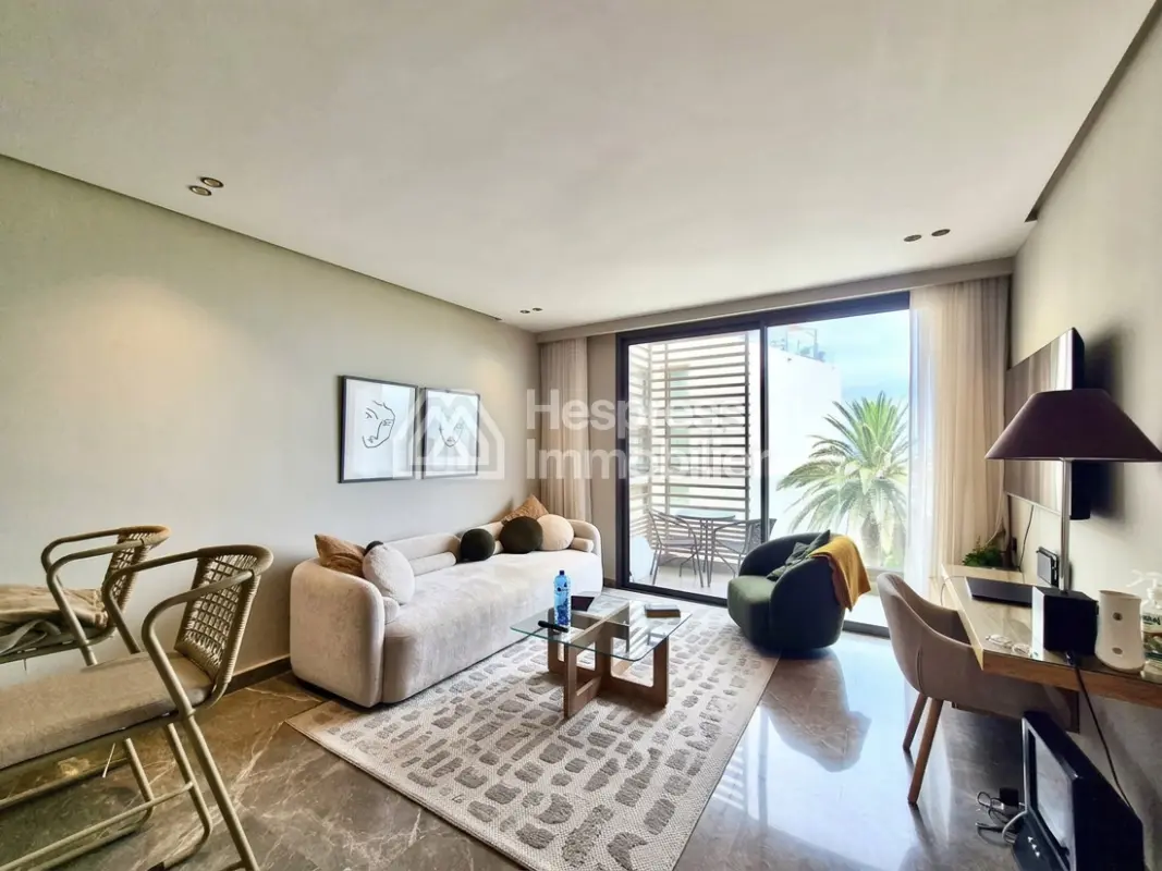 Furnished Studio with Sea View Aïn Diab