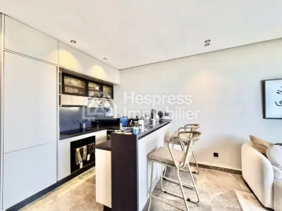 Furnished Studio with Sea View Aïn Diab