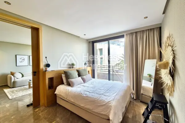 Furnished Studio with Sea View Aïn Diab