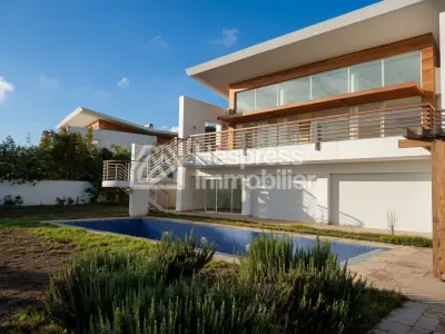 Location villa Bouskoura Casablanca CGI