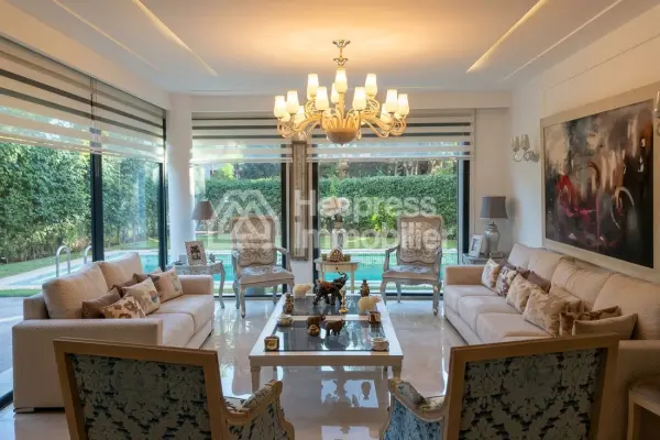 Villa luxueuse 600m² Meublé au Golf du Palmeraie