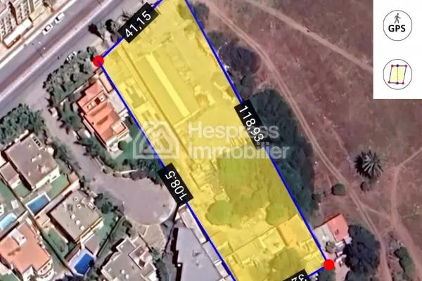 Premium Commercial Plot of 4,200 m² – Bouskoura centre 💼