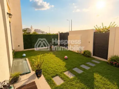 Furnished villa