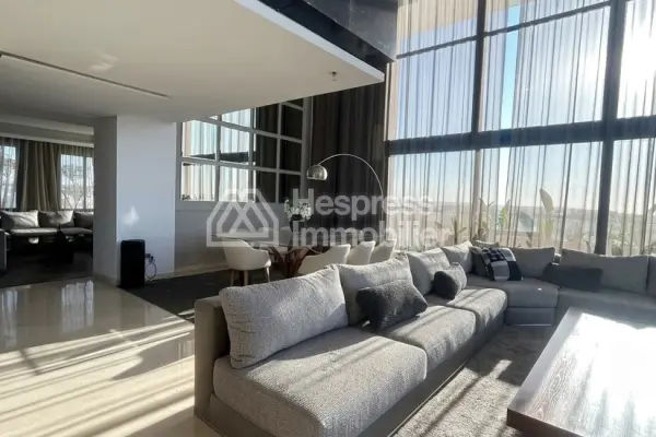 Penthouse de luxe à louer meublé Ain Diab