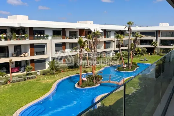 Clearly sea view terrace and pool for rent on Azemmour Road