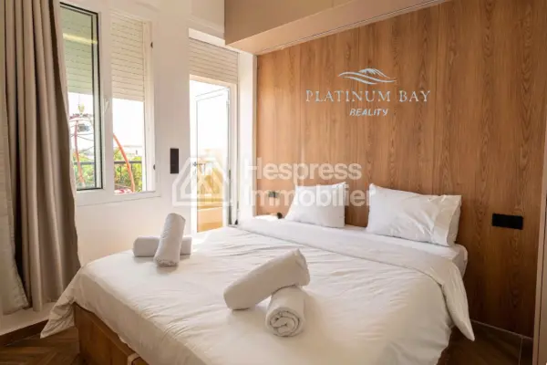 Luxury apartment for monthly rent - charming sea view and fully modern design.