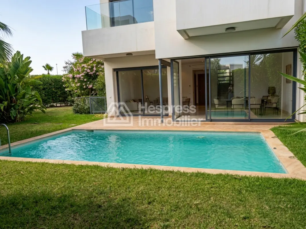 For rent Modern villa with pool Ain Diab
