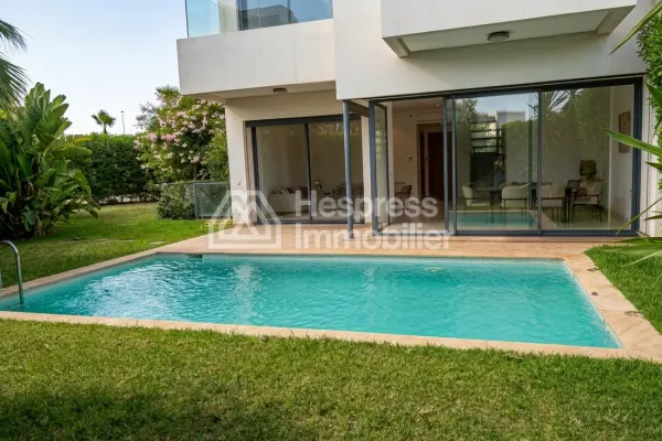 For rent Modern villa with pool Ain Diab