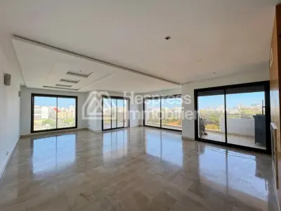 Penthouse à louer avec terrasse et vue sur le parc dans le quartier Palmier