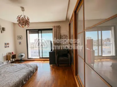 Penthouse à louer avec terrasse et vue sur le parc dans le quartier Palmier