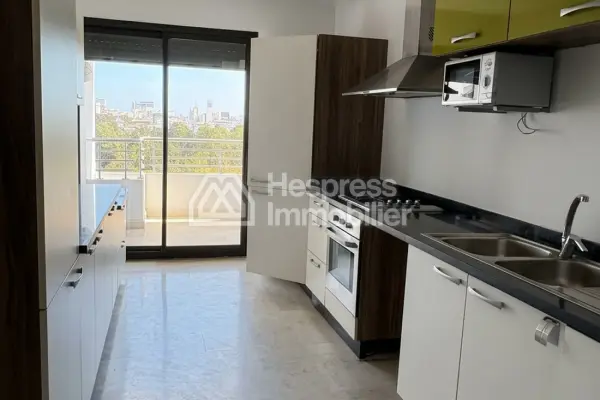 Penthouse for rent with terrace and park view in the Palmier neighborhood