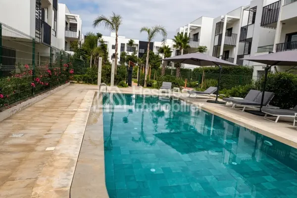Ground floor apartment for rent in Ain Diab