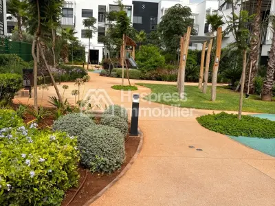 Appartement au rez-de-chaussée à louer à Ain Diab