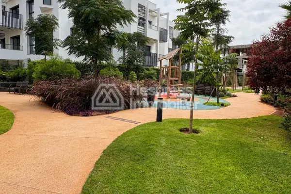 Ground floor apartment for rent in Ain Diab