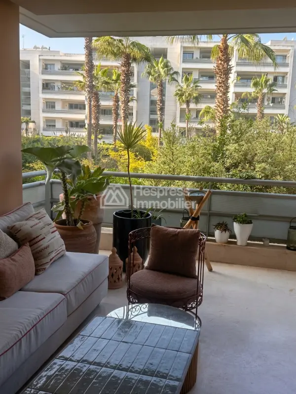 Location d'un bel appartement 3 ch à Ain Diab vu Mer