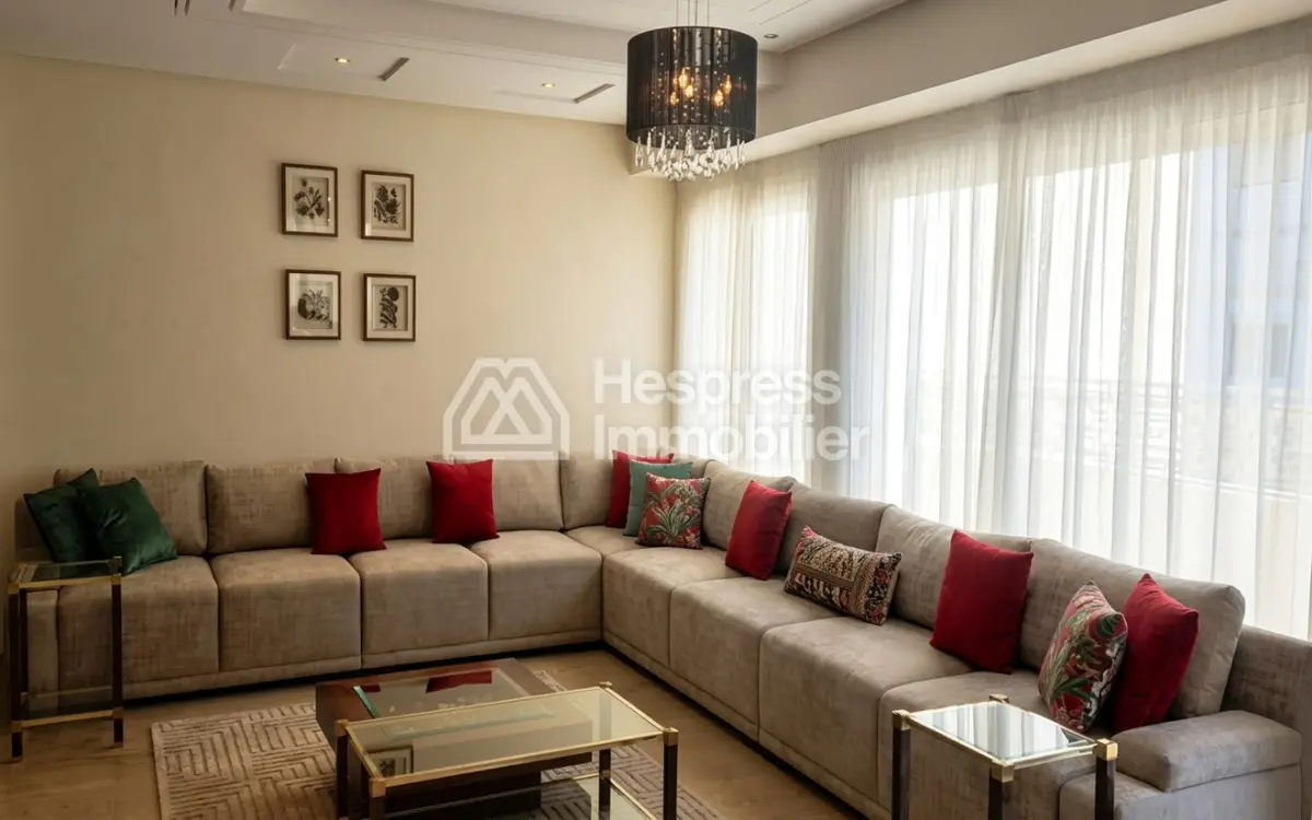 Appartement spacieux meublé