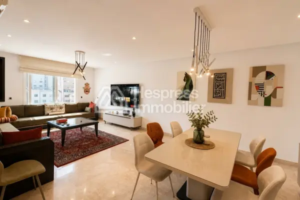Appartement Chic Meublé à Louer Corniche Tanger