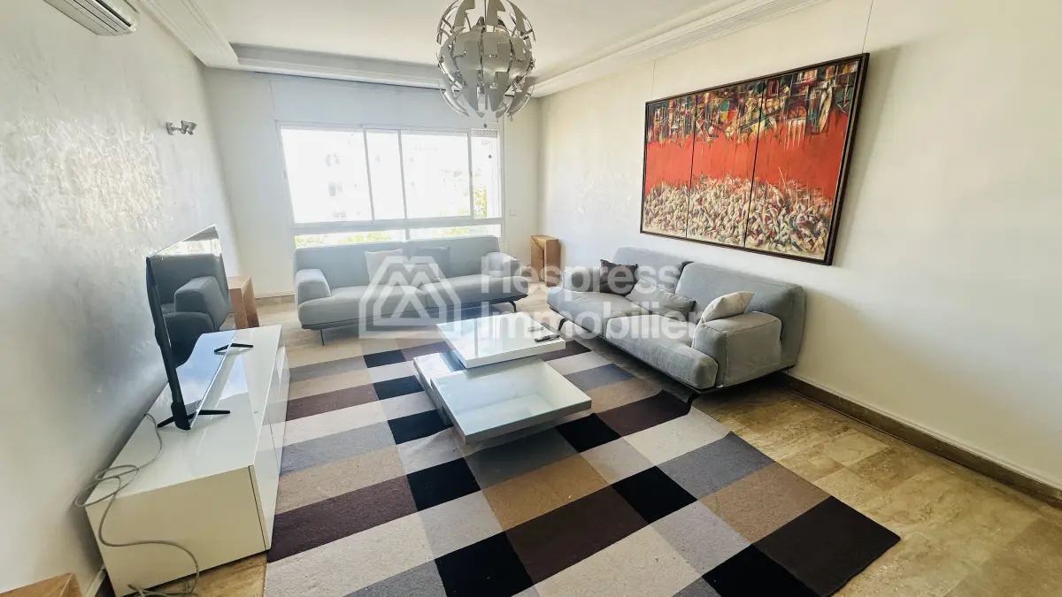 For rent – ​​High-standard furnished apartment in Mahaj Riad