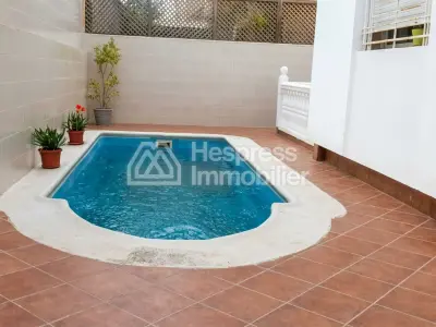 Emplacement villa EVC piscine sur la route Achakar
