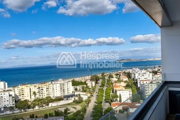 Appartement meublé vue mer à louer à Malabata