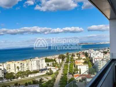 Appartement meublé vue mer à louer à Malabata