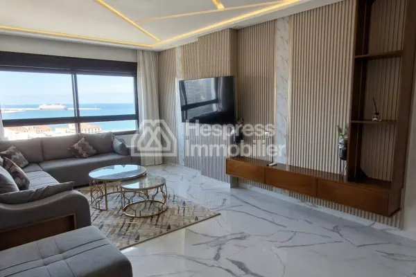Appartement meublé vue mer à louer à Malabata