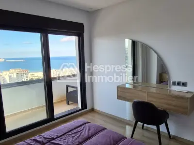 Appartement meublé vue mer à louer à Malabata