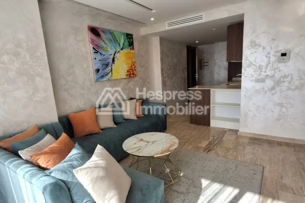 Superb apartment for sale in Tanger City Center . 51 m² of living space. Furnished.