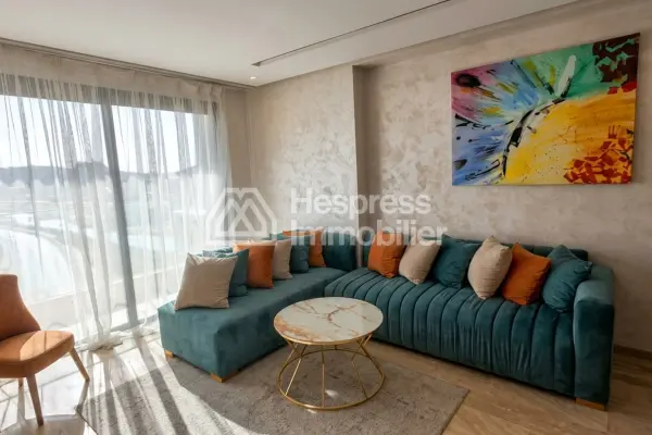 Superb apartment for sale in Tanger City Center . 51 m² of living space. Furnished.