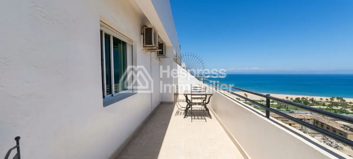 Apartment for sale with sea view on the Corniche of Tangier