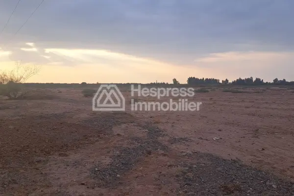 🌾 Opportunité d'Investissement : Terrain Titré de 7 Hectares à Vendre – Route d'Agafay 🗺️