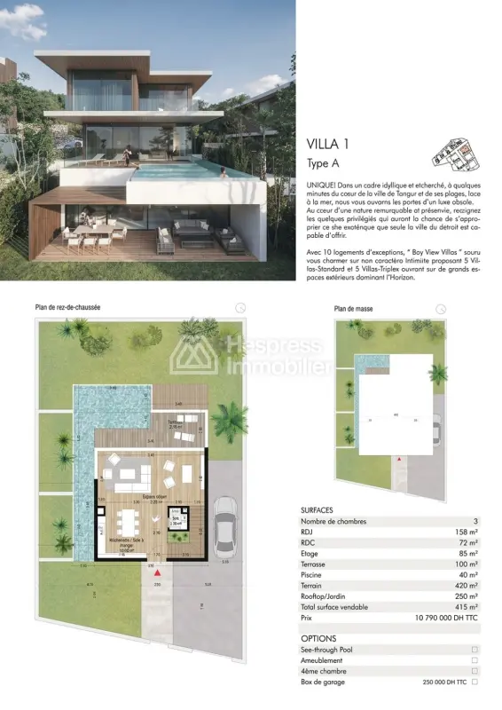 Sale Villas Mediouna CAS26244 SB