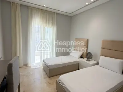 Appartement meublé à louer – Résidence fermée