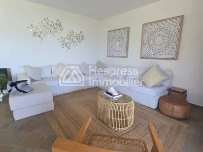 Furnished beachfront villa for rent Harhoura