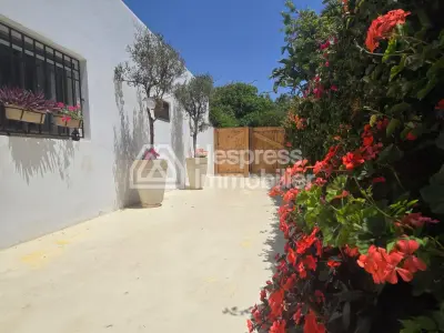 Furnished beachfront villa for rent Harhoura