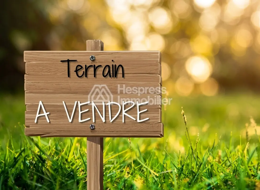 Villa plot for sale at Illigh Agadir 2 frontages