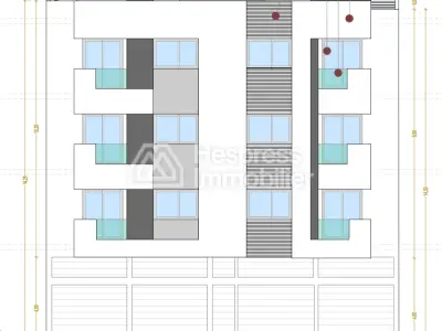 Commercial building (ground floor + 3 floors) for sale