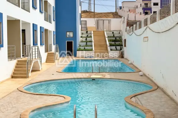 Apartment at Aourir with pool view