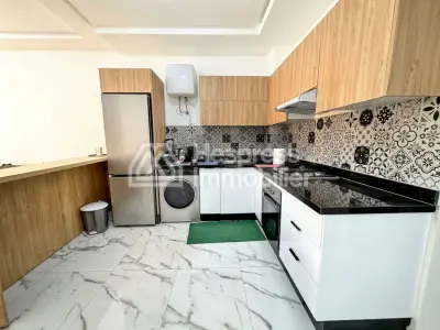 Appartement en bord de mer à Aourir avec piscine