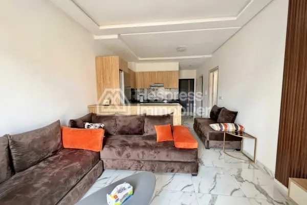 Beachfront apartment in Aourir with swimming pool