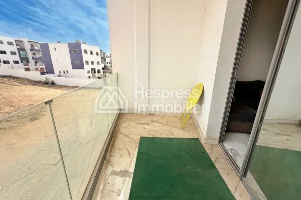 Beachfront apartment in Aourir with swimming pool