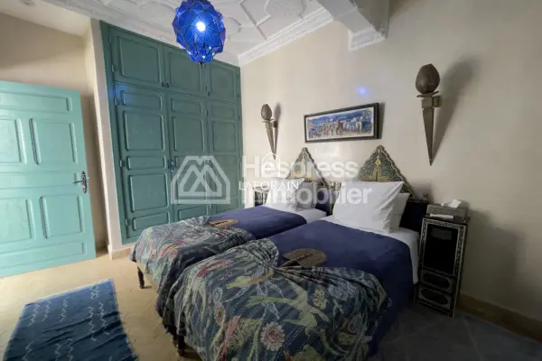 RIAD D’EXCEPTION À VENDRE – BAB DOUKKALA, MARRAKECH