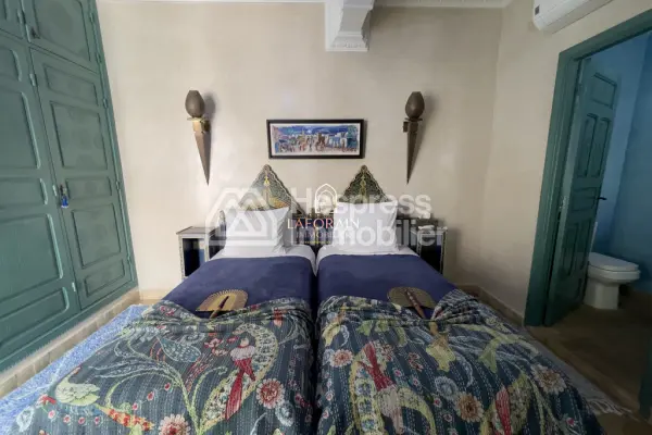 RIAD D’EXCEPTION À VENDRE – BAB DOUKKALA, MARRAKECH