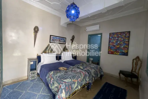 RIAD D’EXCEPTION À VENDRE – BAB DOUKKALA, MARRAKECH