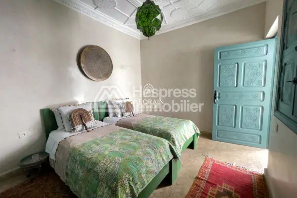 RIAD D’EXCEPTION À VENDRE – BAB DOUKKALA, MARRAKECH