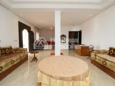 Property with house and wooded grounds